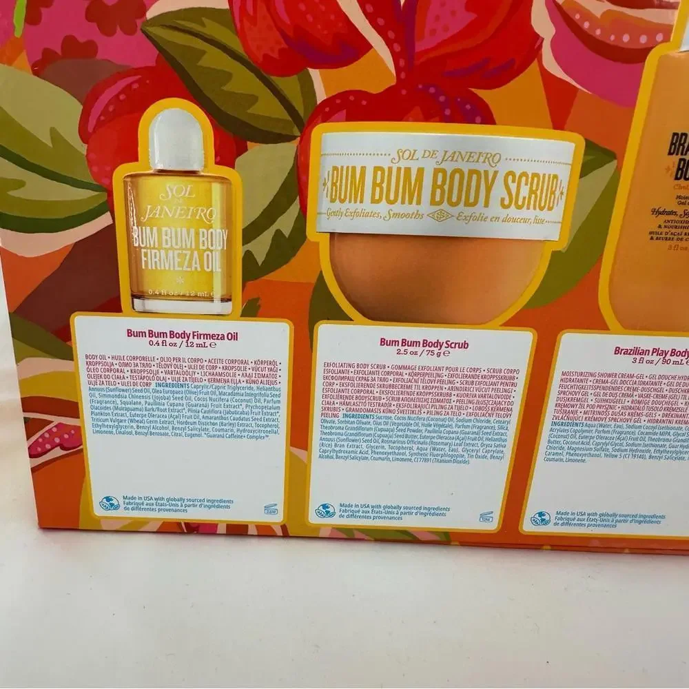 Sol De Janeiro Bum Bum Body Obsession Hydration Celebration Body Routine